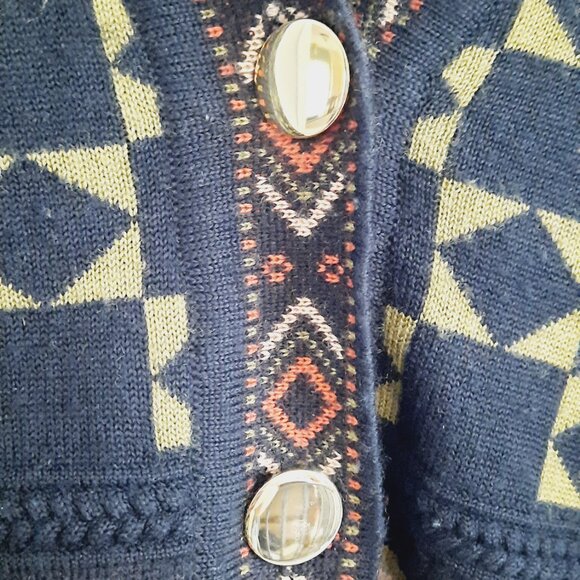Vintage Autumnal Cardigan - Picture 6 of 7
